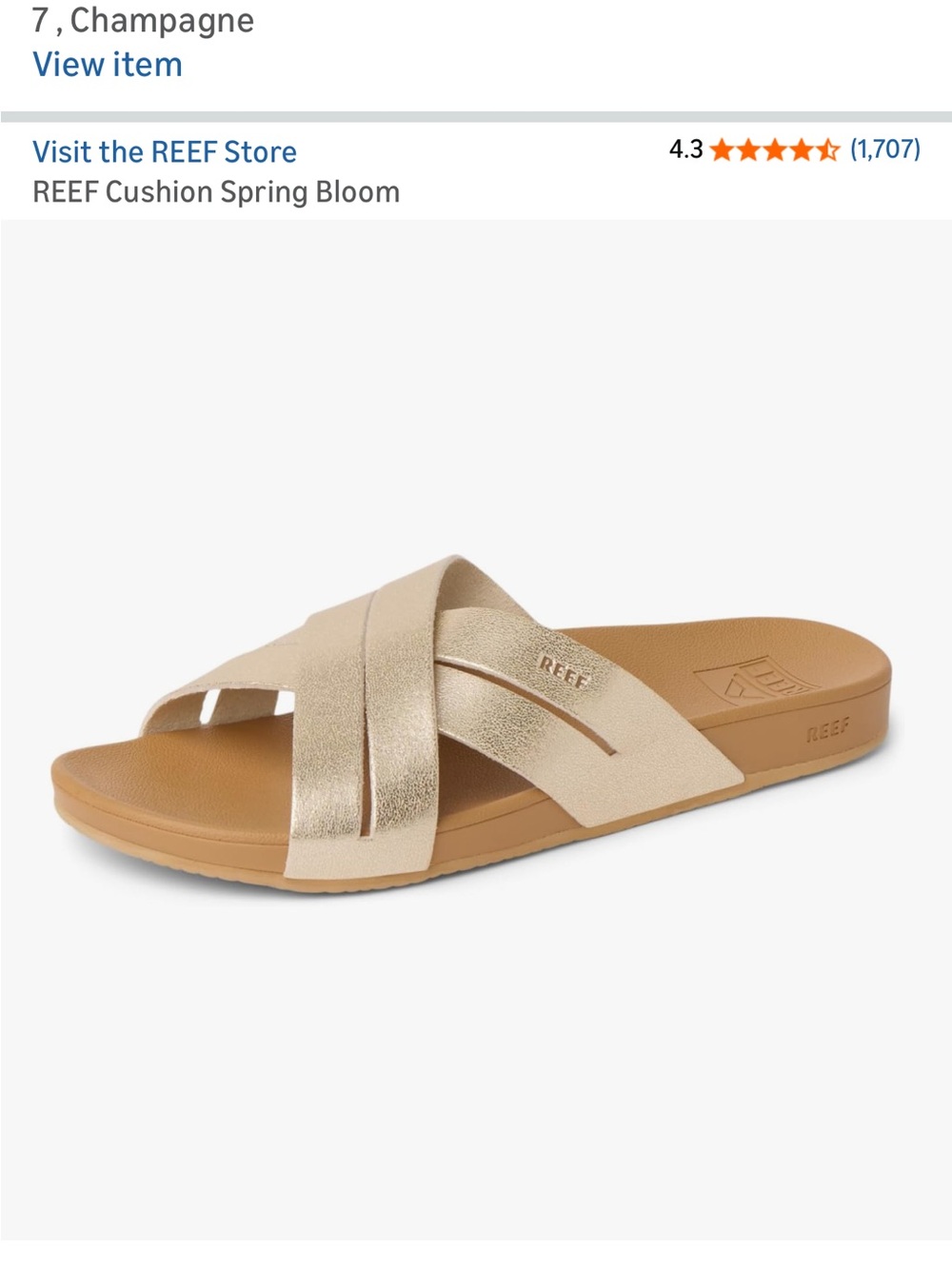 Reef Cushion Spring Bloom /Champagne/7